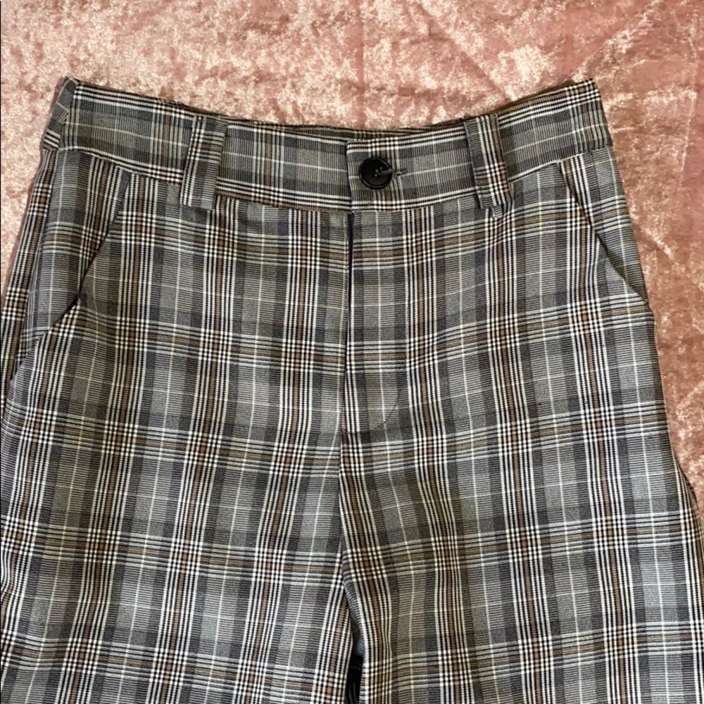 plaid pants
